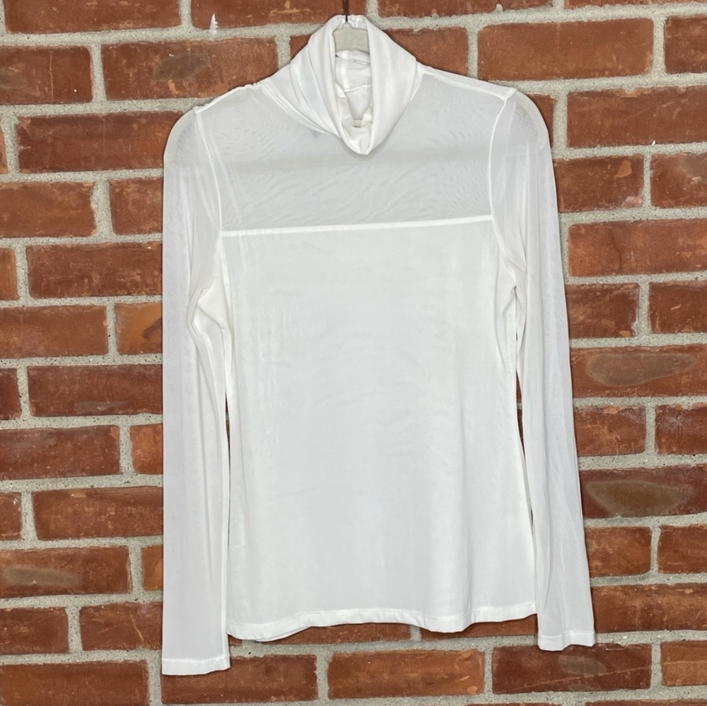 Luca Milano White Turtleneck